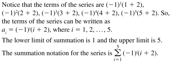 Big Ideas Math Algebra 2 Answer Key Chapter 8 Sequences And Series 8.1 A 37 